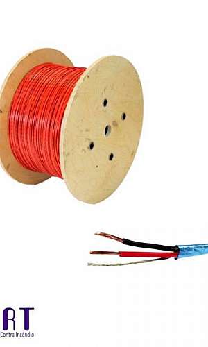 Cabo alarme de incêndio 1p x 1mm Cabo alarme de incêndio 1p x 1mm