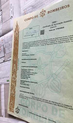 Certificado bombeiros Certificado bombeiros