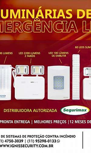 Equipamentos para iluminação de emergência Equipamentos para iluminação de emergência