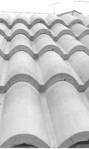 Forma para fazer telha de cimento Forma para fazer telha de cimento