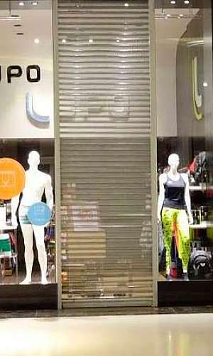 Porta comercial de aço Porta comercial de aço