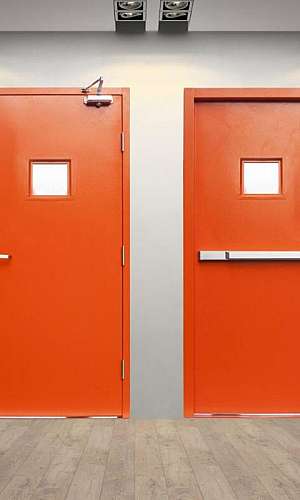 Porta corta fogo Porta corta fogo