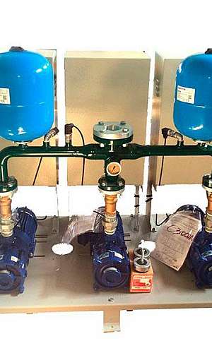 Sistema de pressurização de água Sistema de pressurização de água